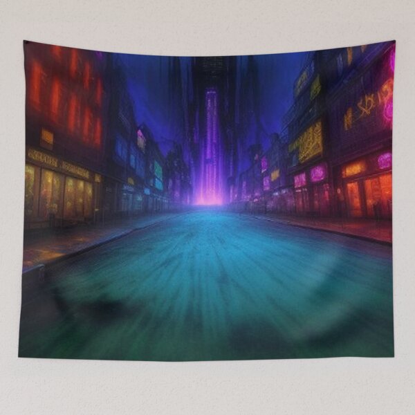 Item preview, Abstract City Art designed and sold by TheDarkWardrobe.