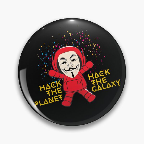 Item preview, Hack the planet, Hack the galaxy, hackers design designed and sold by WuweiDG.