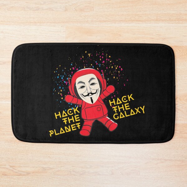 Item preview, Hack the planet, Hack the galaxy, hackers design designed and sold by WuweiDG.