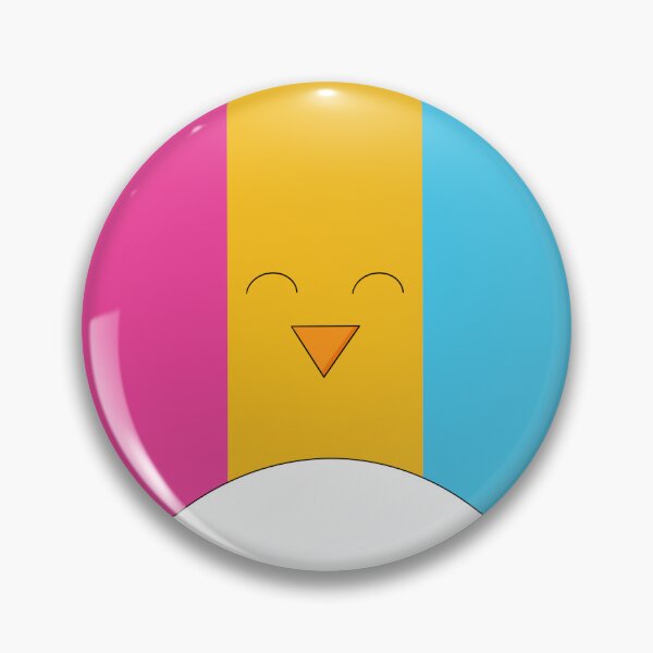 Item preview, Pansexual Penguin designed and sold by ArtbyGrapefruit.