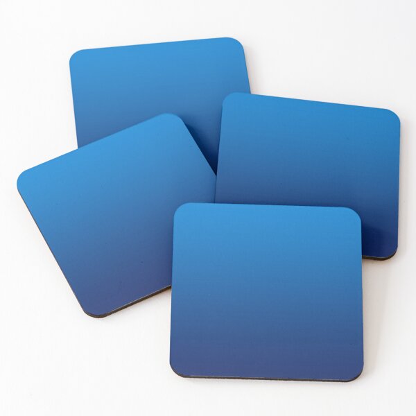 Item preview, Coastal Decor Theme Reverse Ombre Blues Color Gradient 1 of 4 designed and sold by Beachy.