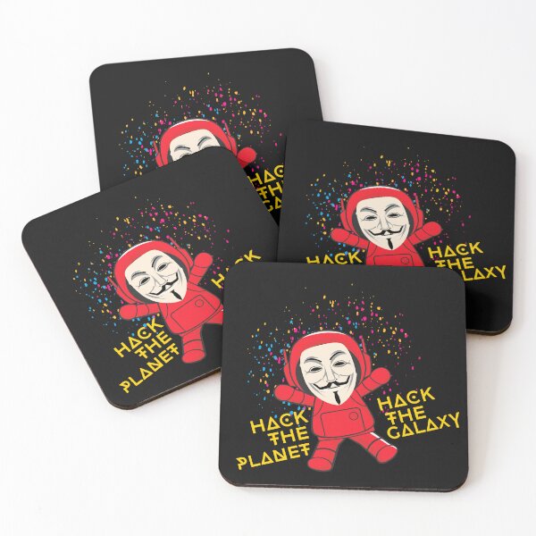 Item preview, Hack the planet, Hack the galaxy, hackers design designed and sold by WuweiDG.