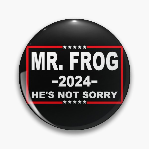 Item preview, Mr. Frog for President. designed and sold by Crossroads-Art.