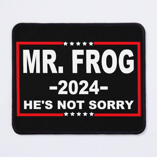 Item preview, Mr. Frog for President. designed and sold by Crossroads-Art.