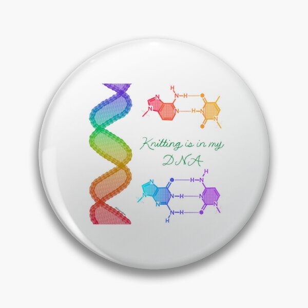 Item preview, Knitting is in my DNA, Rainbow Gradient designed and sold by Gingers-Brain.