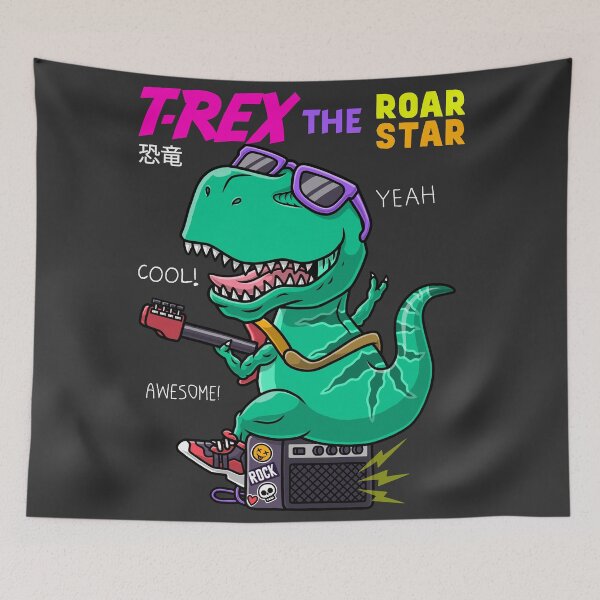 Item preview, T rex rock star designed and sold by Faissal Thomass.