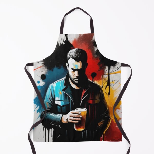 Item preview, Man with a pint designed and sold by RetroTjoshak.