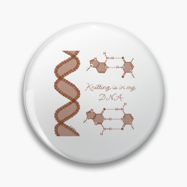 Item preview, Knitting is in my DNA, Brown designed and sold by Gingers-Brain.
