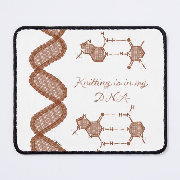 Item preview, Knitting is in my DNA, Brown designed and sold by Gingers-Brain.