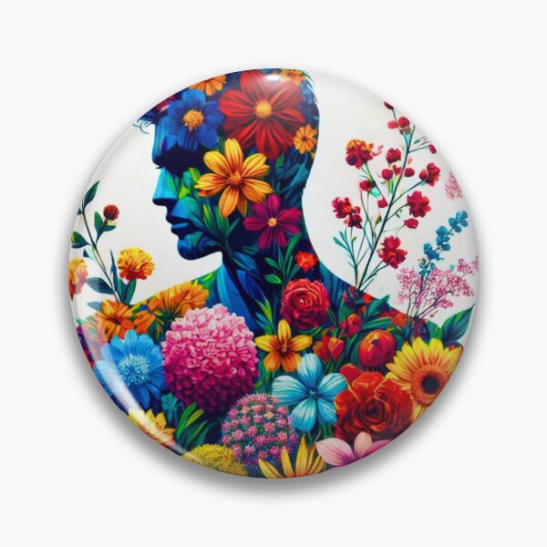 Item preview, Floral Burst: Floral Masculine Abstraction designed and sold by Marinaso.