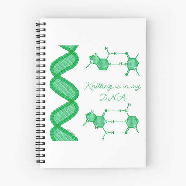 Item preview, Knitting is in my DNA, Green designed and sold by Gingers-Brain.