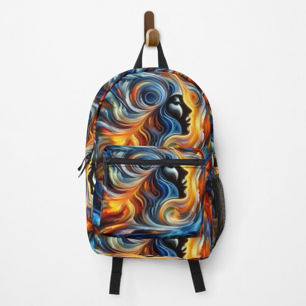 Item preview, The Enigmatic Woman in The Abstract Art designed and sold by redask2me.