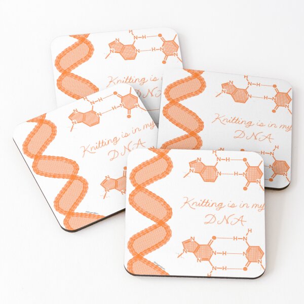 Item preview, Knitting is in my DNA, Orange designed and sold by Gingers-Brain.