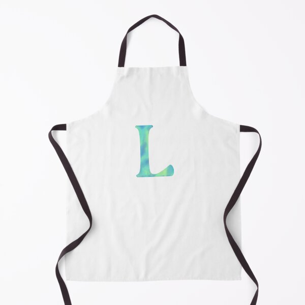 Item preview, “L” aqua designed and sold by Ninidesignss.