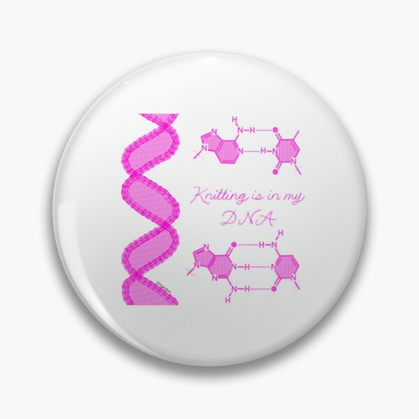 Item preview, Knitting is in my DNA, Pink designed and sold by Gingers-Brain.