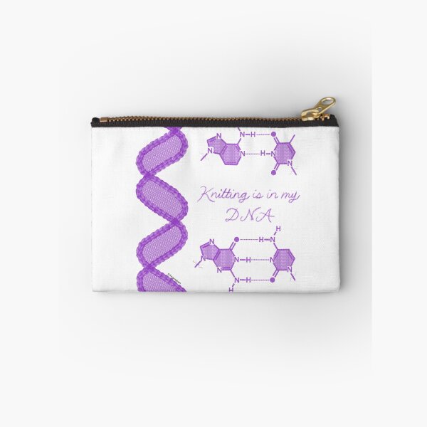 Item preview, Knitting is in my DNA, Purple designed and sold by Gingers-Brain.