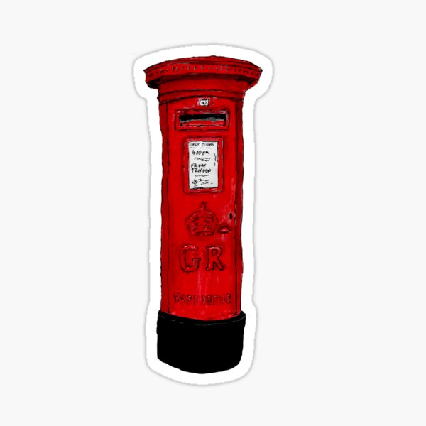 Item preview, English Post Box designed and sold by iancoppack.