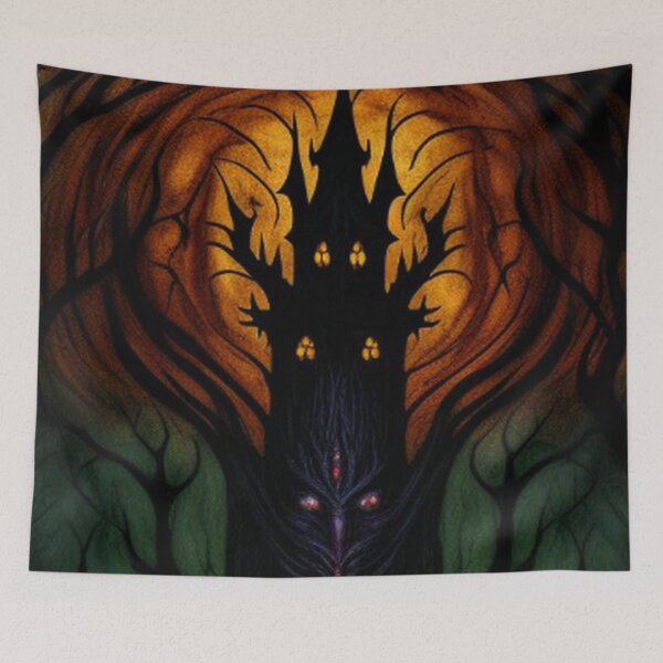 Item preview, Abstract Haunting Gothic Scene designed and sold by TheDarkWardrobe.