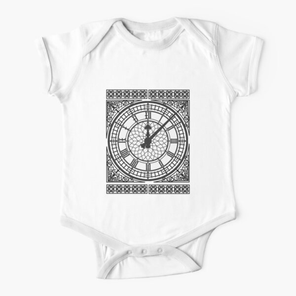 Big Ben and his Beautiful Face Short Sleeve Baby One-Piece