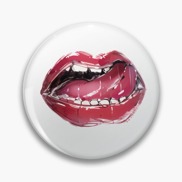 Item preview, Licking lips designed and sold by Glenbobagins.
