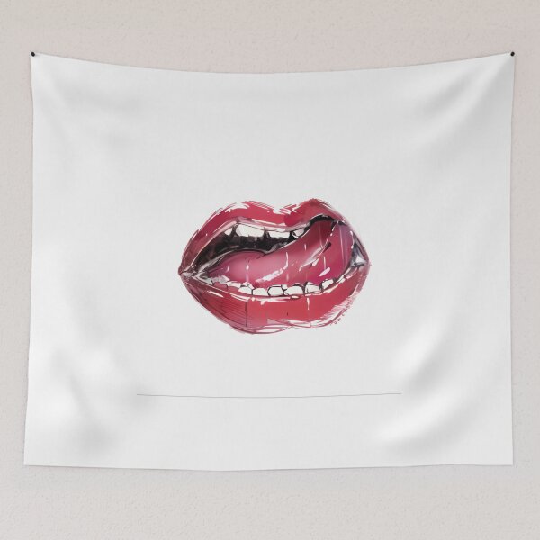Item preview, Licking lips designed and sold by Glenbobagins.