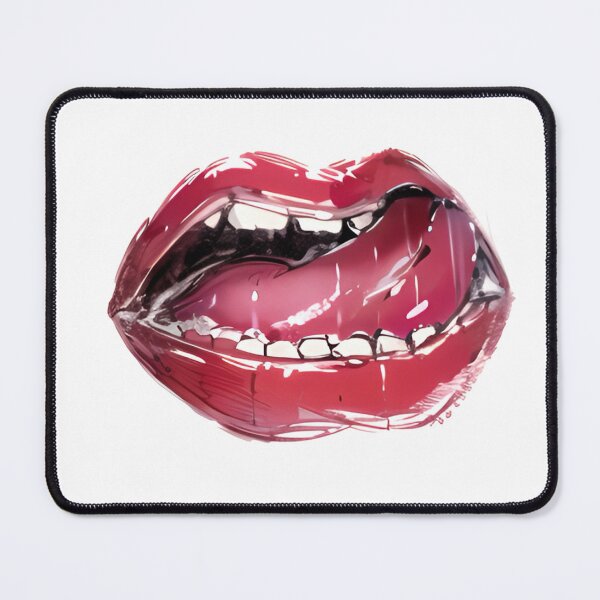 Item preview, Licking lips designed and sold by Glenbobagins.