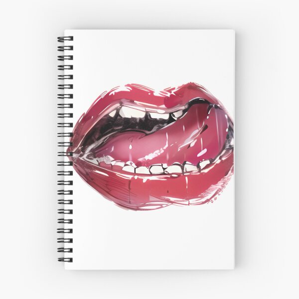Item preview, Licking lips designed and sold by Glenbobagins.
