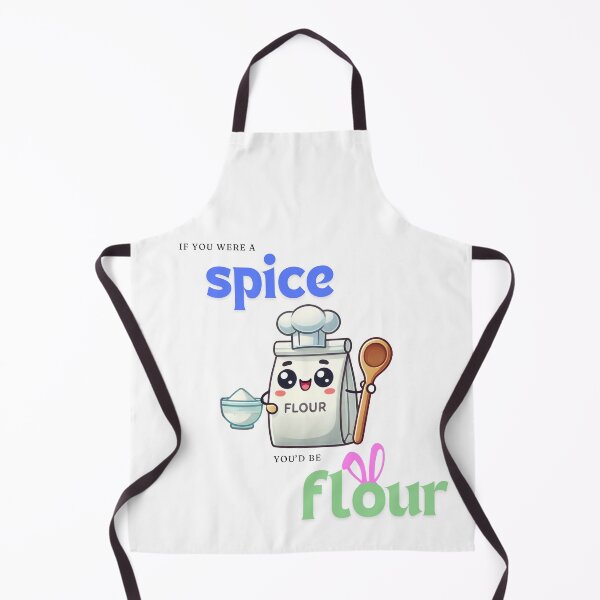 Item preview, Kawaii Insult: If You Were A Spice, You'd Be Flour designed and sold by CrypRenaissance.