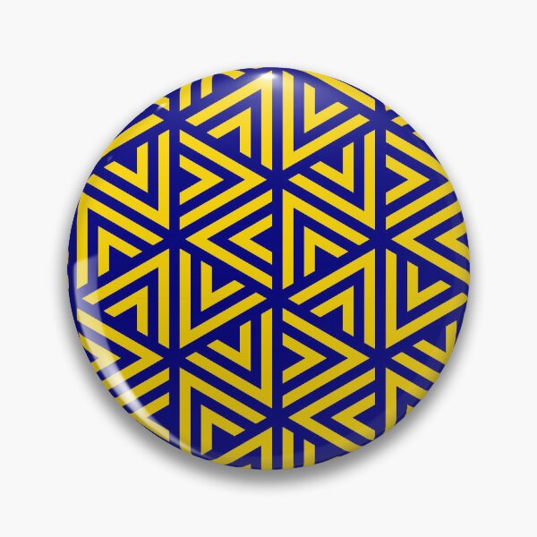 Artikelvorschau, Geometrische Harmonie in Marineblau und Gold entworfen und verkauft von Amal20.
