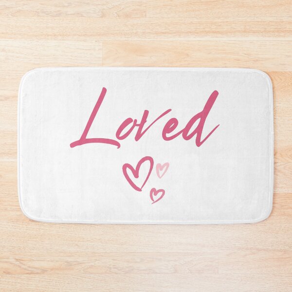 Item preview, Loved With Beautiful Pink Hearts designed and sold by aheartforgod.