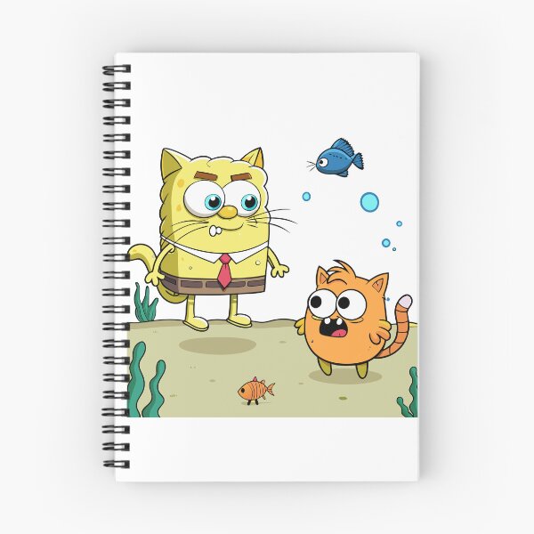 Item preview, Fluffy Cat as SpongeCat vs. a Crabby Foe designed and sold by omerfdln34.