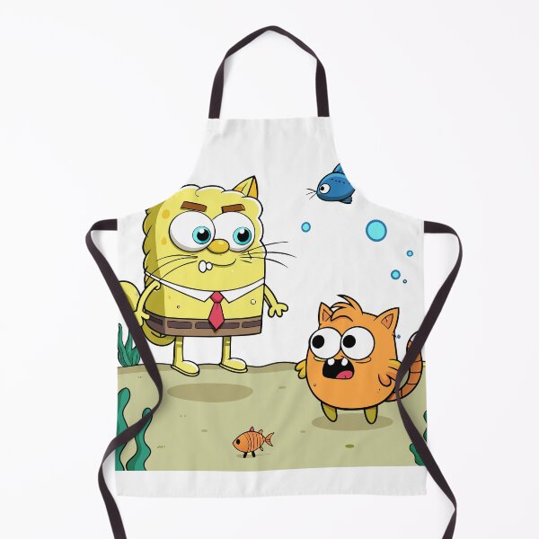 Item preview, Fluffy Cat as SpongeCat vs. a Crabby Foe designed and sold by omerfdln34.
