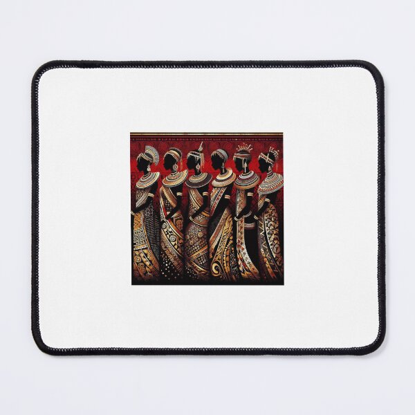 Item preview, Girls of Beauty, tribal art style by shs_kenya designed and sold by Shs-Kenya.