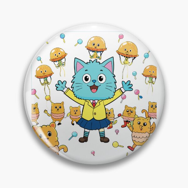 Item preview, Fluffy Cat Hosting a Lively Undersea Party designed and sold by omerfdln34.