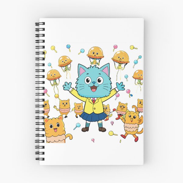 Item preview, Fluffy Cat Hosting a Lively Undersea Party designed and sold by omerfdln34.