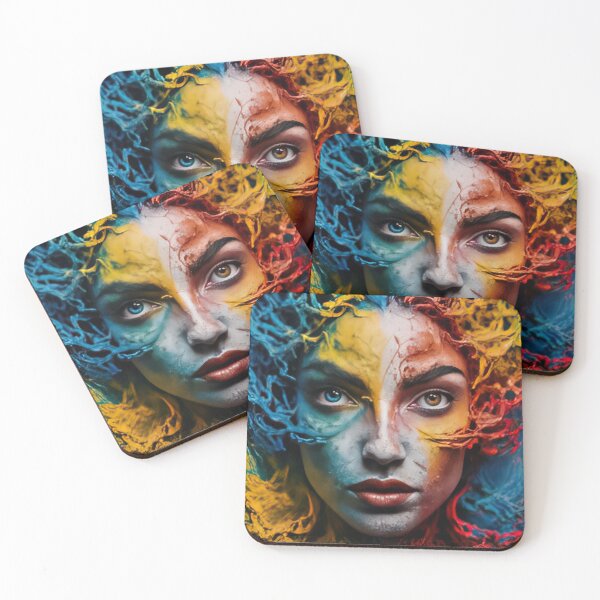 Item preview, Woman Intricately Painted Face designed and sold by RvinJo8.