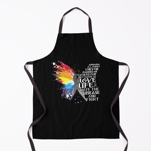 Item preview, Aphasia is a journey I NEVER planned or asked for but i choose to LIVE LIFE hate the disease and FIGHT designed and sold by KatMercerr.