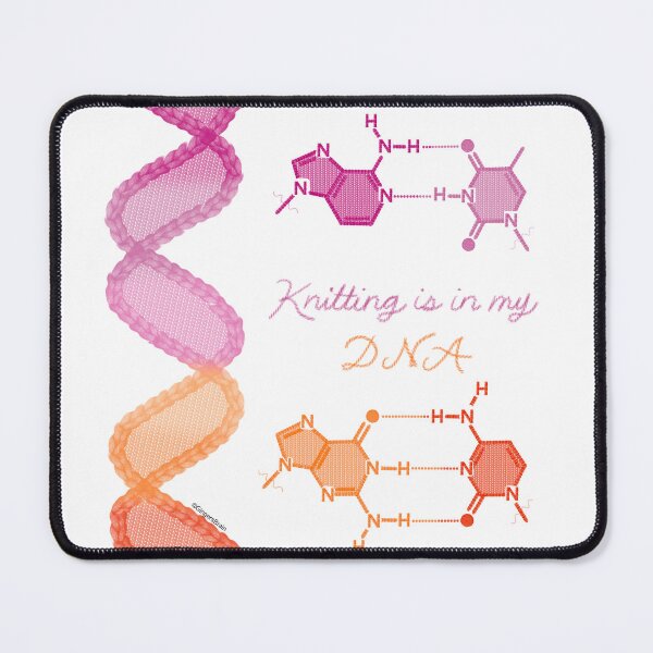 Item preview, Knitting is in my DNA, Lesbian Pride designed and sold by Gingers-Brain.