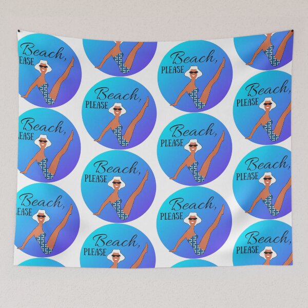 Item preview, Beach, Please! Traveler Gift designed and sold by SSustainable.