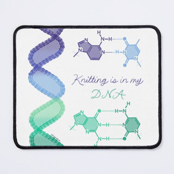 Item preview, Copy of Knitting is in my DNA, Gay Pride designed and sold by Gingers-Brain.