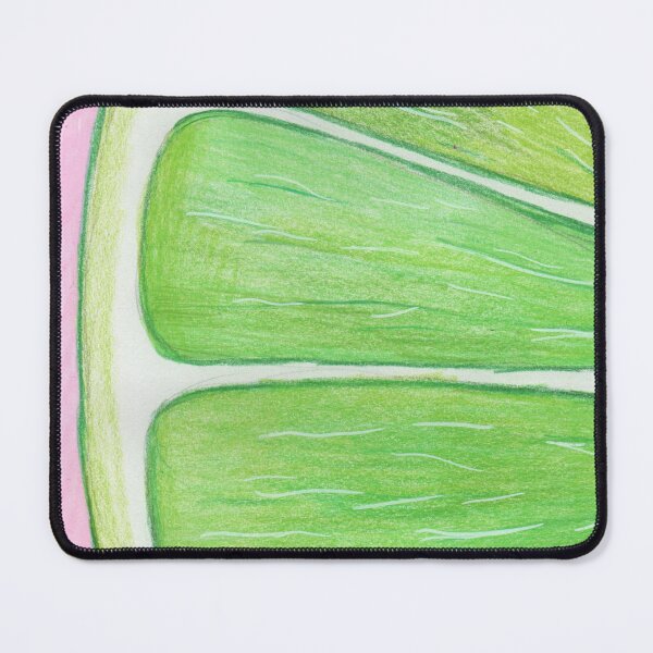 Item preview, Lime slice on a pink background  designed and sold by Artbysarah23.