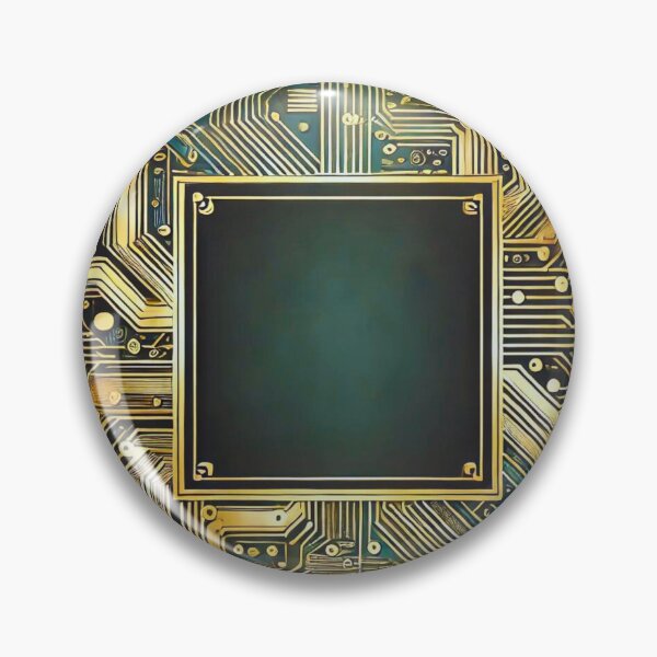 Item preview, Futuristic Golden Electronic Design designed and sold by Marinaso.
