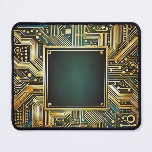 Item preview, Futuristic Golden Electronic Design designed and sold by Marinaso.
