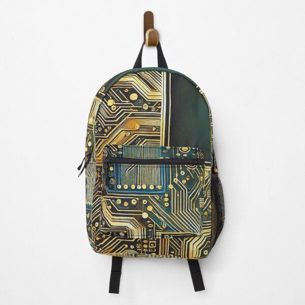 Item preview, Futuristic Golden Electronic Design designed and sold by Marinaso.