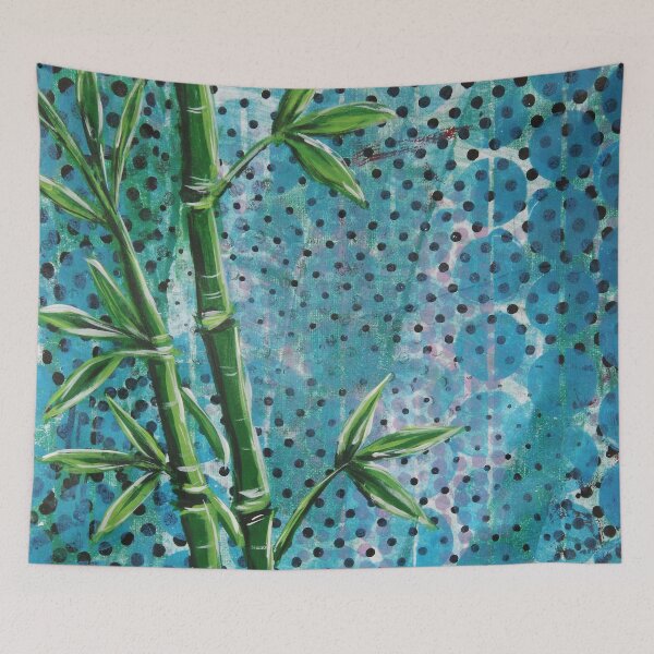 Item preview, Blue Bamboo  designed and sold by Stefanie Harrington.