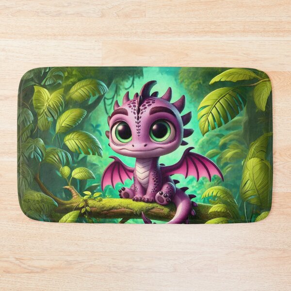 Item preview, Adorable Forest Dragon designed and sold by Sillytoe.
