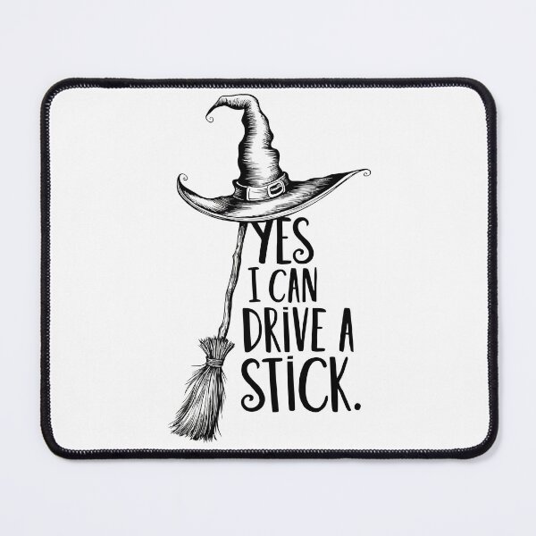 Item preview, Yes I Can Drive a Stick Gift Halloween Witch Costume Scary designed and sold by IcePools.