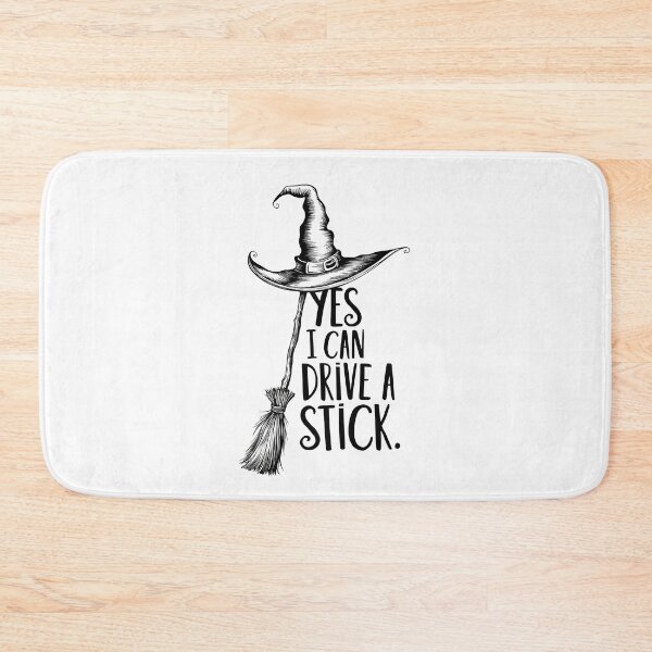 Item preview, Yes I Can Drive a Stick Gift Halloween Witch Costume Scary designed and sold by IcePools.