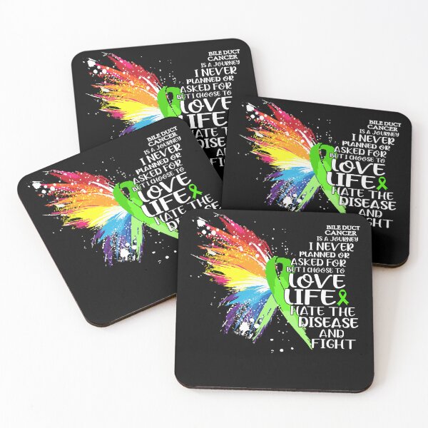 Item preview, Bile Duct Cancer is a journey I NEVER planned or asked for but i choose to LIVE LIFE hate the disease and FIGHT designed and sold by KatMercerr.
