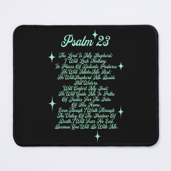 Item preview, Psalm 23, The Lord is My Shepherd,Refuge in the valley of shadow designed and sold by Virtuousvogue.